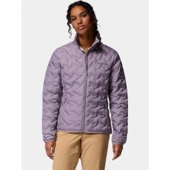Kurtka Damska Columbia Delta Ridge II. Fioletowe kurtki sportowe damskie Columbia, na jesień, bez wzorów, z puchu, bez ramiączek, bez kaptura, trekkingowe, omni-heat (columbia). Za 749.00 zł.