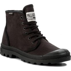 Trapery PALLADIUM - Pampa Hi Originale Tc 75554-060-M Black/Black. Czarne trapery damskie Palladium, z materiału, bez zapięcia. W wyprzedaży za 249.00 zł.