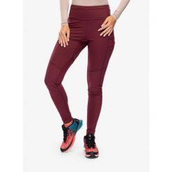 Legginsy damskie Rab Horizon Tights. Czerwone legginsy damskie RAB, bez wzorów. Za 298.99 zł.