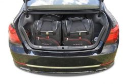 Torby Do Bagażnika Bmw 7L 2008-2015 4Szt Kjust. Czarne torby podróżne damskie KJUST, bez wzorów, z kauczuku. Za 1,230.00 zł.