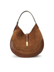 Polo Ralph Lauren Torebka 428938748001 Brązowy. Brązowe shopperki damskie Polo Ralph Lauren, bez wzorów, ze skóry, bez dodatków. Za 3,599.00 zł.