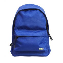 Plecak miejski na co dzień Unisex Lacoste Néocroc Mini. Niebieskie plecaki męskie Lacoste, bez wzorów, eleganckie. Za 398.05 zł.