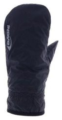 Rękawiczki do biegania Inov-8 Waterproof Overmitt. Czarne rękawiczki męskie Inov-8, bez wzorów, z materiału. Za 94.99 zł.