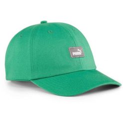 Czapka Puma Essentials Cap III, Dla obu płci. Zielone czapki damskie Puma, bez wzorów, z bawełny, sportowe. Za 48.99 zł.