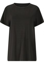 T-shirt damski Athlecia Lizzy V2. Czarne t-shirty damskie Athlecia, l, bez wzorów, z materiału, eleganckie, bez kołnierzyka, bez ramiączek. Za 137.00 zł.