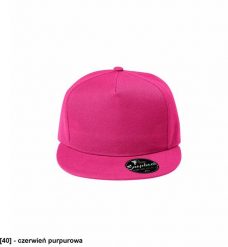 MALFINI - ADLER - Czapka unisex, 340 g/m, 100 % bawełna - nastawialna czerwień purpurowa. Czerwone czapki damskie MALFINI, bez wzorów, z bawełny. Za 13.65 zł.