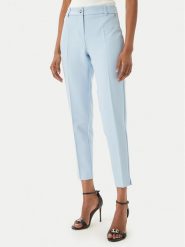 Maryley Spodnie materiałowe 26EB52Z/43MA Niebieski jasny Regular Fit. Niebieskie spodnie materiałowe damskie Maryley, bez wzorów, z materiału. Za 229.99 zł.