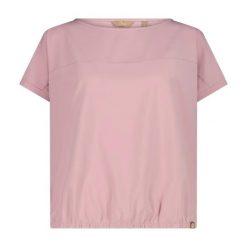 T-shirt damski CMP. Fioletowe t-shirty damskie CMP, l, bez wzorów, z materiału, sportowe, bez kołnierzyka, bez ramiączek. Za 206.80 zł.