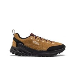Buty trekkingowe Keen Jasper Zionic. Brązowe trekkingi męskie Keen, z gumy, bez zapięcia. Za 691.00 zł.