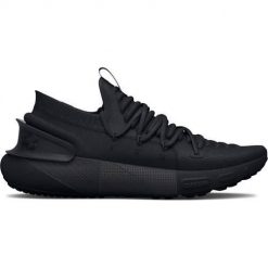 Buty do chodzenia damskie Under Armour Hovr Phantom 3. Czarne obuwie sportowe damskie Under Armour, bez wzorów, z materiału, bez zapięcia, trekkingowe. Za 603.00 zł.