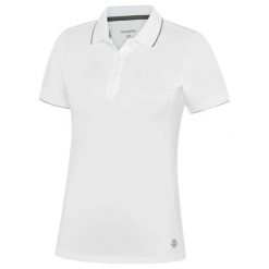 Damska koszulka polo Galvin Green Molly. Białe bluzki damskie GALVIN GREEN, bez wzorów, sportowe, bez kołnierzyka, bez ramiączek. Za 382.00 zł.