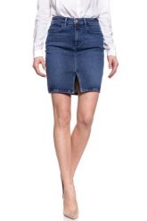 SPÓDNICA JEANSOWA WRANGLER MIDI PENCIL SKIRT SHADOW DANCES W2347096I. Niebieskie spódnice damskie Wrangler, xs, bez wzorów, z jeansu, midi, ołówkowe. W wyprzedaży za 69.99 zł.