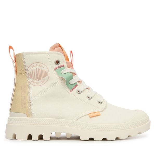 Trapery Palladium. Białe trapery damskie Palladium, bez zapięcia. Za 319.99 zł.