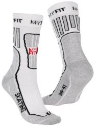 Skarpetki Myfit Myfit Fitness. Białe skarpetki damskie POWERSLIDE, bez wzorów. Za 99.92 zł.