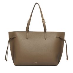 Torebka Furla. Brązowe shopperki damskie Furla, bez wzorów, bez dodatków. Za 1,574.00 zł.