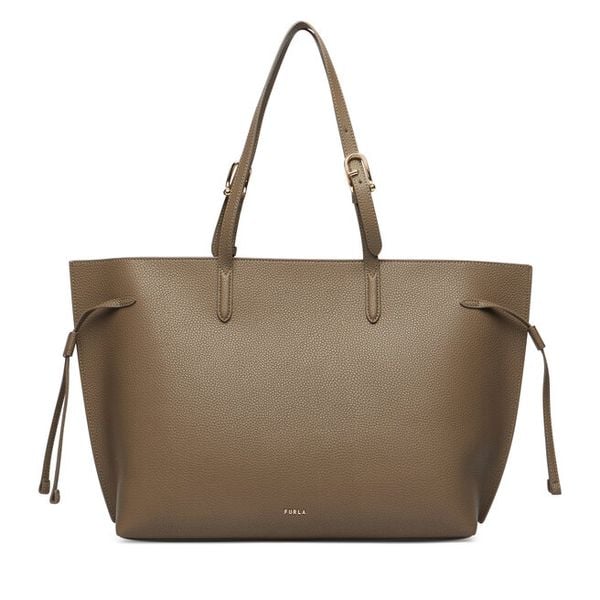 Torebka Furla. Brązowe shopperki damskie Furla, bez wzorów, bez dodatków. Za 1,574.00 zł.