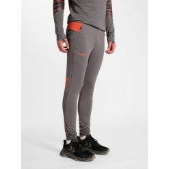 Legginsy Hummel Blaze Pro. Szare legginsy damskie Hummel, bez wzorów, sportowe. Za 217.00 zł.