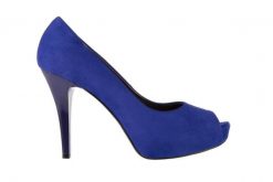 Szpilki Bayla-056 1184-717 Granat, Skóra naturalna - 36. Niebieskie szpilki damskie Bayla, bez wzorów, z materiału, z otwartym noskiem, bez obcasa, na platformie, bez zapięcia. W wyprzedaży za 89.10 zł.