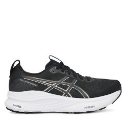 Buty do biegania Asics. Czarne obuwie sportowe damskie Asics, bez wzorów, bez zapięcia, do biegania, asics gel kayano. Za 659.99 zł.