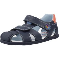 Sandały PABLOSKY 068020P Niebieski. Niebieskie buty zimowe męskie Pablosky, bez wzorów, ze skóry, bez obcasa, bez zapięcia. Za 267.99 zł.