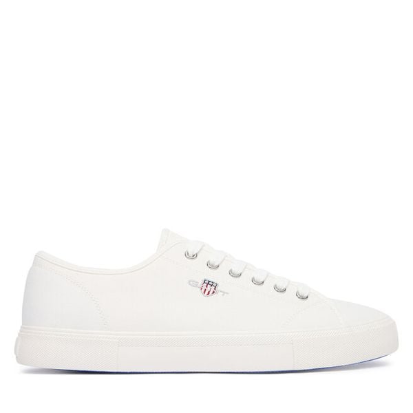 Tenisówki Gant. Białe trampki męskie GANT, bez wzorów, bez zapięcia. Za 242.99 zł.