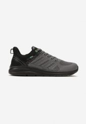 Szare Sznurowane Buty Sportowe z Ozdobnymi Przeszyciami Daisymay. Szare buty sportowe męskie Born2be, bez wzorów, bez zapięcia. Za 109.99 zł.