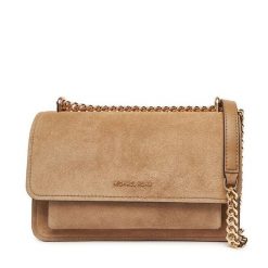 Torebka MICHAEL Michael Kors. Brązowe listonoszki damskie MICHAEL Michael Kors, bez wzorów, bez dodatków. Za 1,179.00 zł.