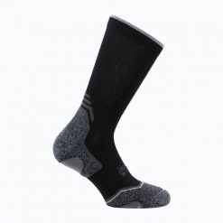 Skarpety Jack Wolfskin Hike Merino CL. Czarne skarpetki damskie Jack Wolfskin, bez wzorów, z elastanu. Za 109.99 zł.