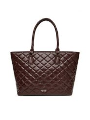 Nine West Torebka CEO-LINDA-LA374-4064 Brązowy. Brązowe shopperki damskie Nine West, bez wzorów, z materiału, bez dodatków. Za 249.99 zł.