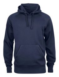 Clique bluza z kapturem Helix z mieszanki bawełny – dark navy. Niebieskie bluzy damskie CLIQUE, s, bez wzorów, z bawełny, bez ramiączek, z kapturem. Za 301.09 zł.