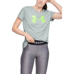 Under Armour Tech™ 2.0 Koszulka Zielony. Zielone bluzki damskie Under Armour, xxl, bez wzorów, z materiału, bez kołnierzyka, bez ramiączek. Za 128.95 zł.
