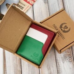 Paolo Peruzzi Portfel męski skórzany Italia AV-07-MC. Portfele męskie Paolo Peruzzi, bez wzorów. Za 103.33 zł.