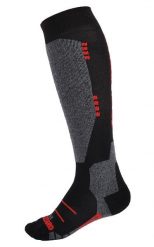 Skarpety narciarskie Blizzard Wool Sport Ski Merino black/red. Czarne skarpety męskie BLIZZARD, bez wzorów, z bawełny. Za 59.99 zł.