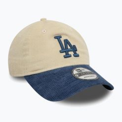 Czapka z daszkiem New Era Block Cord 9Twenty Los Angeles Dodgers. Brązowe czapki damskie New Era, na zimę, bez wzorów. Za 129.99 zł.