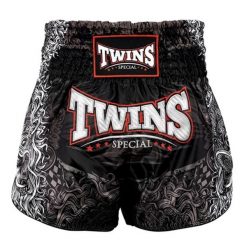 Szorty do boksu tajskiego Booster Fight Gear TTBL Rangda. Czarne szorty damskie TWINS, bez wzorów, sportowe. Za 425.00 zł.