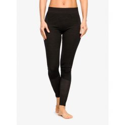 Legginsy termoaktywne damskie La Sportiva Wool40 Aero Pants. Czarne bielizna sportowa damska La Sportiva, bez wzorów. Za 235.99 zł.