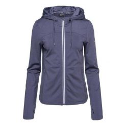 Bluza Rozpinana Damska Tolin. Szare bluzy damskie Hi-tec, l, bez wzorów, z elastanu, bez ramiączek, z kapturem. Za 165.30 zł.