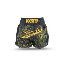 Szorty do boksu tajskiego Booster Fight Gear TBT Medusa. Czarne szorty damskie BOOSTER FIGHT GEAR, bez wzorów, sportowe. Za 315.50 zł.