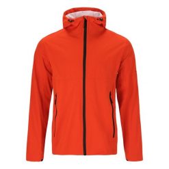 Kurtka przeciwdeszczowa męska Endurance Komint. Brązowe kurtki sportowe męskie Endurance, m, bez wzorów, bez kaptura, do biegania. Za 359.99 zł.