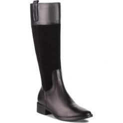 Oficerki SERGIO BARDI - Calanna FW127283818SW 601. Czarne kozaki damskie Sergio Bardi, bez wzorów, ze skóry, bez obcasa, bez zapięcia. W wyprzedaży za 299.00 zł.