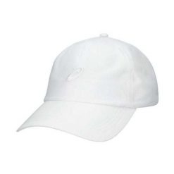 Essential Czapka Z Daszkiem Z Haftowanym Logo. Białe czapki damskie Asics, bez wzorów. Za 166.99 zł.