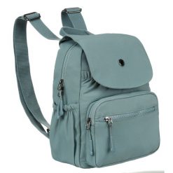 Plecak damski Peterson PTN CSM-13 niebieski. Niebieskie plecaki damskie Peterson, bez wzorów. Za 109.99 zł.