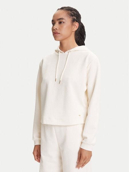 Guess Bluza V5YQ04 KBSL2 Écru Regular Fit. Bluzy damskie Guess, xl, z aplikacjami, z syntetyku, bez ramiączek, bez kaptura. Za 279.99 zł.