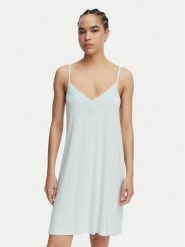 Ysabel Mora Koszula nocna 10824 Zielony jasny Regular Fit. Zielone koszule nocne damskie ysabel mora, bez wzorów, z wiskozy, bez ramiączek. Za 169.99 zł.