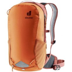 Plecak na rower Deuter Race 12 - chestnut/redwood. Brązowe plecaki damskie Deuter, bez wzorów, sportowe. Za 319.99 zł.