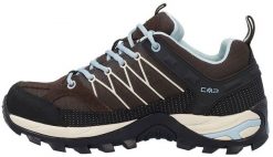 Buty trekkingowe damskie CMP Rigel Low Wmn WP Brązowe 41 (3Q54456-03QV). Brązowe obuwie trekkingowe damskie CMP, bez zapięcia. Za 372.28 zł.