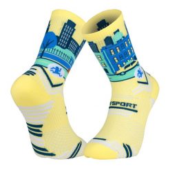 Skarpetki BV Sport Collector DBDB. Żółte skarpety męskie BV SPORT, bez wzorów. Za 114.50 zł.