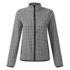 Bluza damska rozsuwana Descend II Dare 2b. Białe bluzy damskie Dare 2B, na zimę, bez wzorów, z dzianiny, sportowe, bez ramiączek, bez kaptura. W wyprzedaży za 289.50 zł.