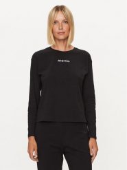 United Colors Of Benetton Koszulka piżamowa 30963M04S Czarny Regular Fit. Czarne koszule nocne damskie United Colors Of Benetton, bez wzorów, z bawełny, bez ramiączek. Za 99.99 zł.