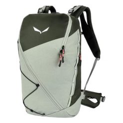 Torba turystyczna Salewa Puez BP 32+5 L. Zielone torby podróżne damskie Salewa, bez wzorów, z nylonu. Za 598.00 zł.